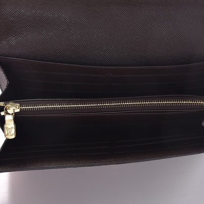 Louis Vuitton Damier Ebene Sarah Wallet NM 5 of 7