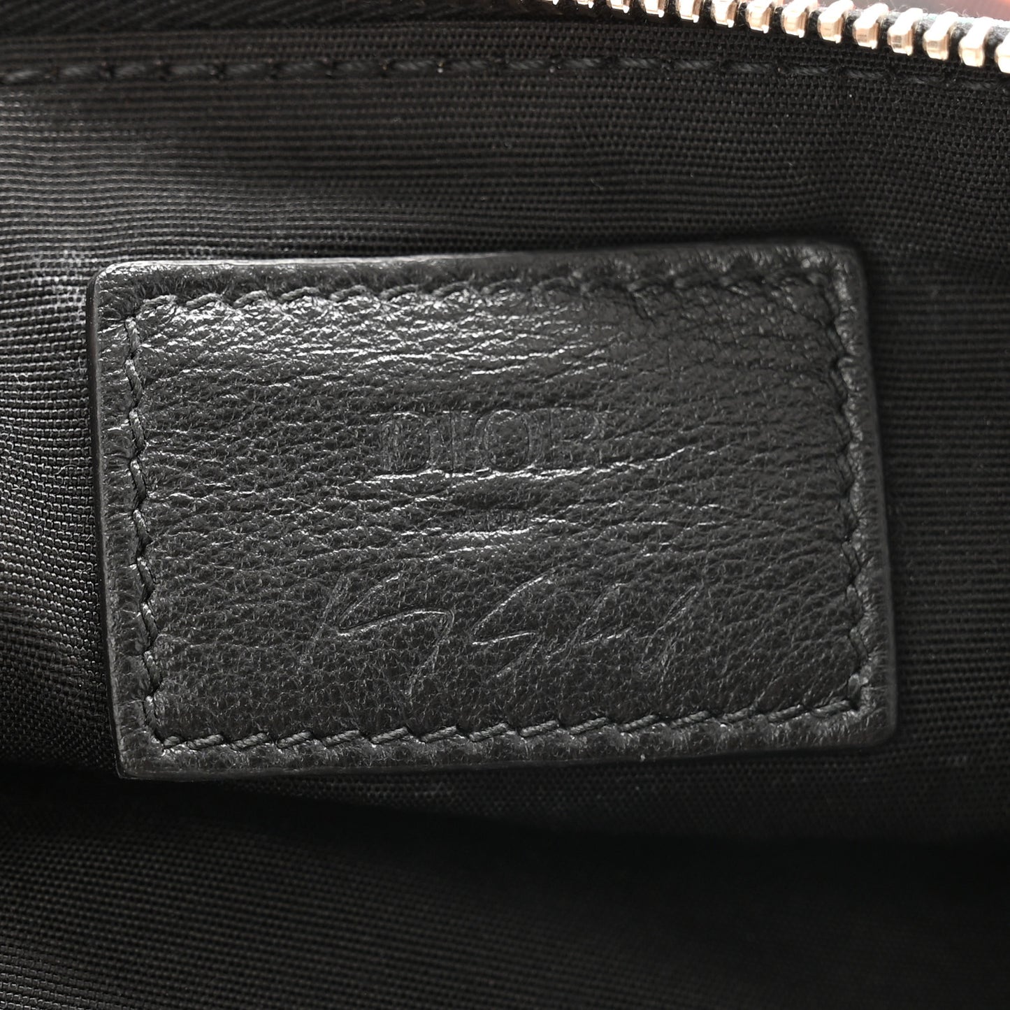 X KENNY SCHARF Nylon Zip Invitation Pouch Multicolor