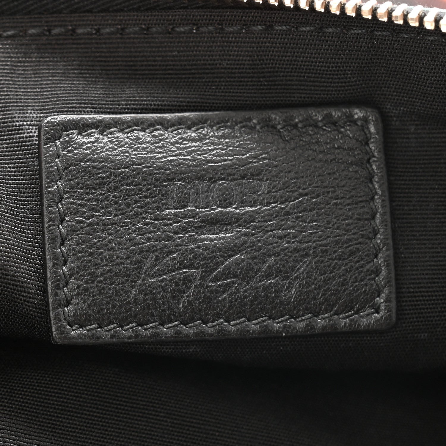 Christian Dior X KENNY SCHARF Nylon Zip Invitation Pouch Multicolor 6 of 9