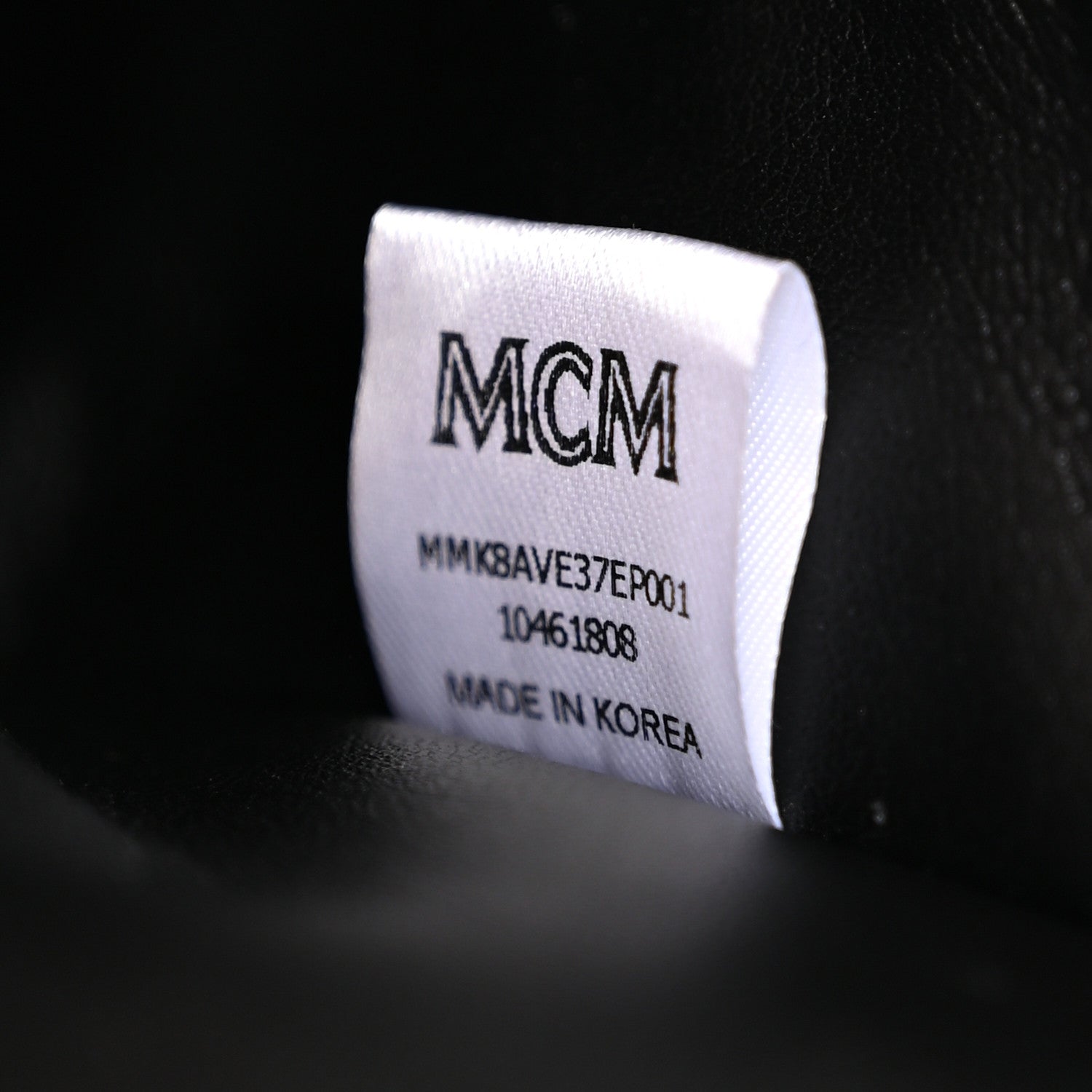 MCM Visetos Small Side Stud Stark Backpack Phantom Grey 7 of 10