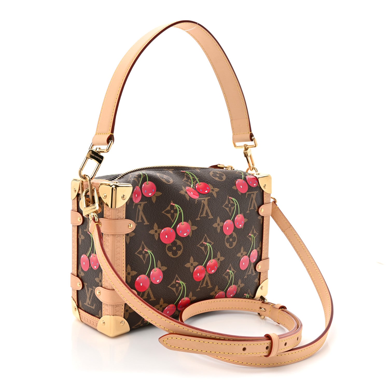Louis Vuitton LV X TM Monogram Cerises Side Trunk MM 5 of 17