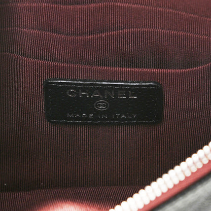 Chanel Caviar Quilted Cosmetic Case Black 6 of 9