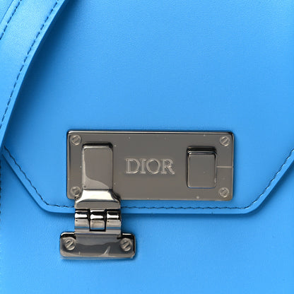 Christian Dior Smooth Calfskin Vertical Pouch Blue 7 of 9