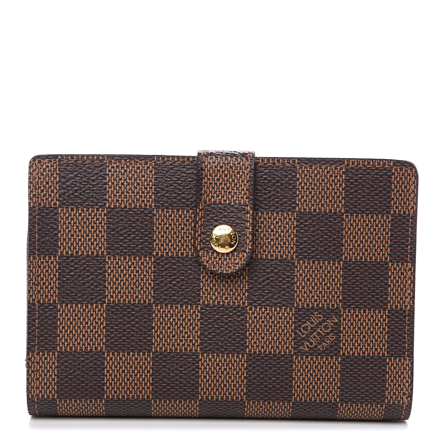 Louis Vuitton Damier Ebene French Purse Wallet 1 of 7