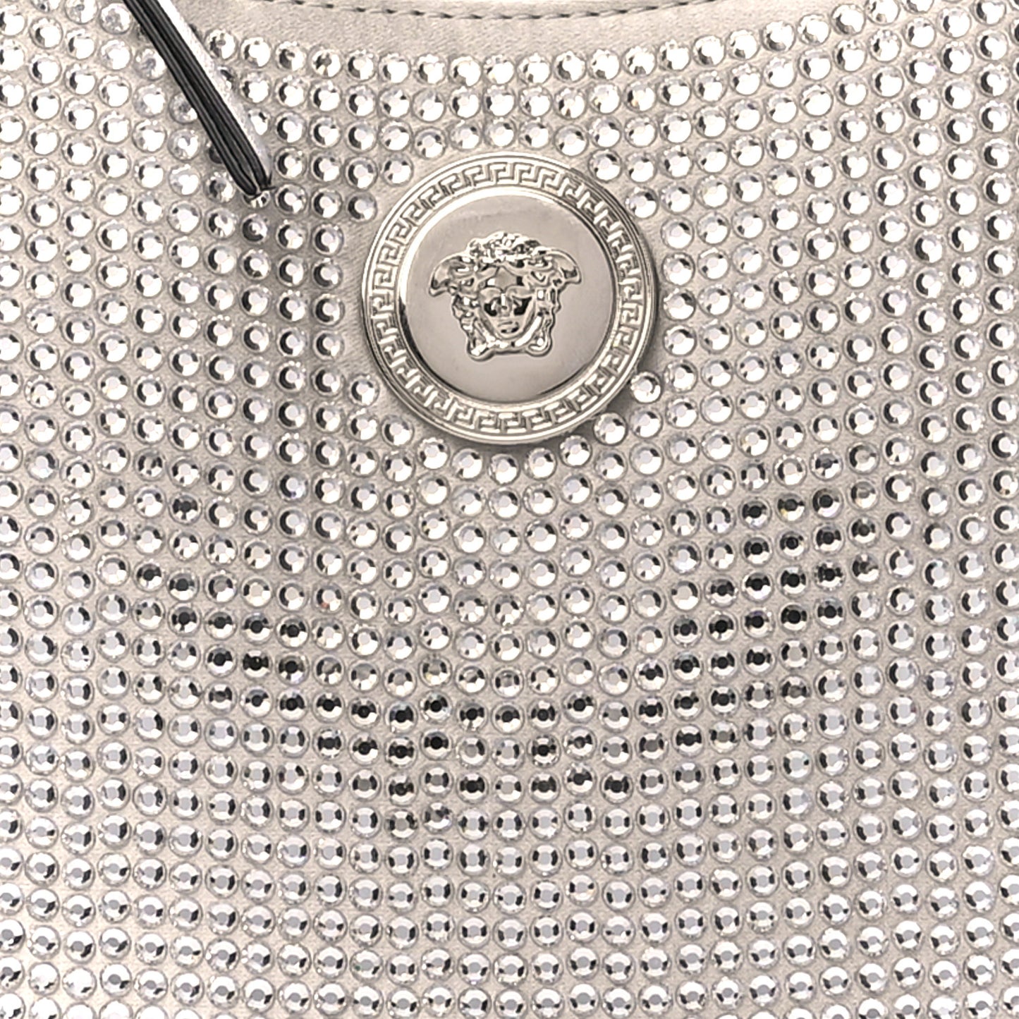 Crystal La Medusa Hobo Silver
