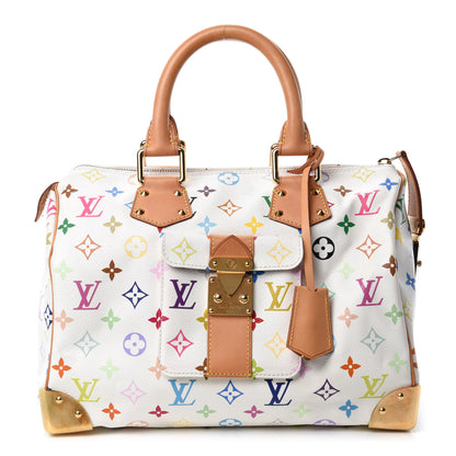 Louis Vuitton Monogram Multicolor Speedy 30 White 1 of 10