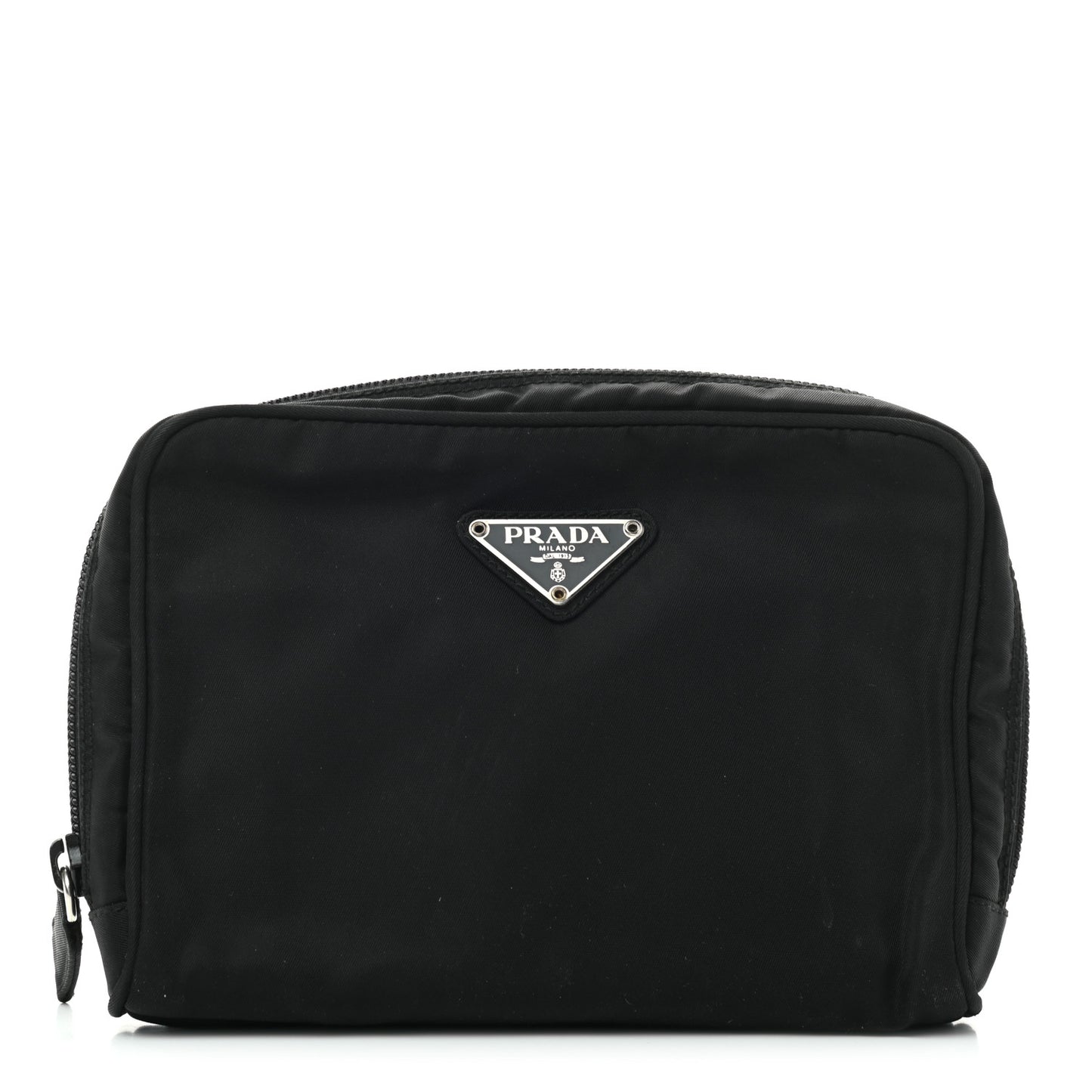Nylon Vela Cosmetic Pouch Black