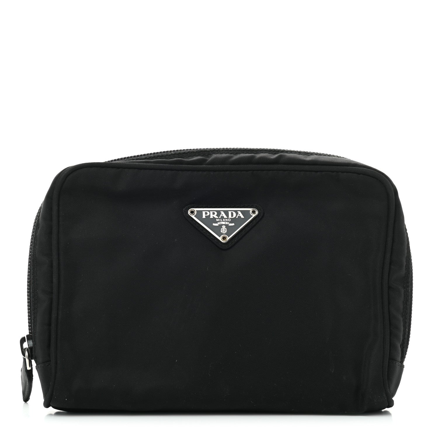 Prada Nylon Vela Cosmetic Pouch Black 1 of 6