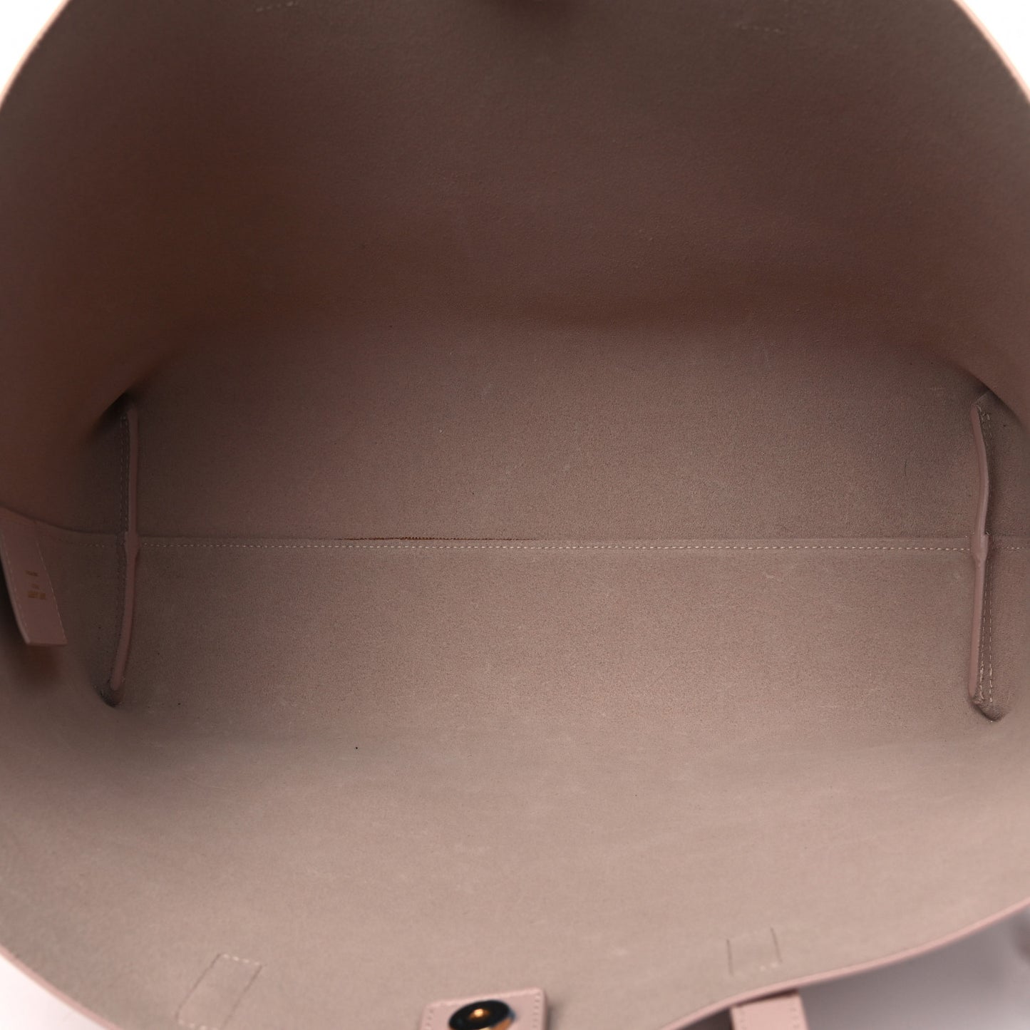 Calfskin Large Shopping Tote Pale Blush