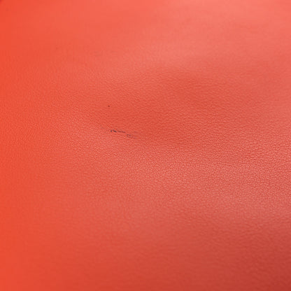 Hermes Evercolor Pliplat Clutch Orange 33 of 36