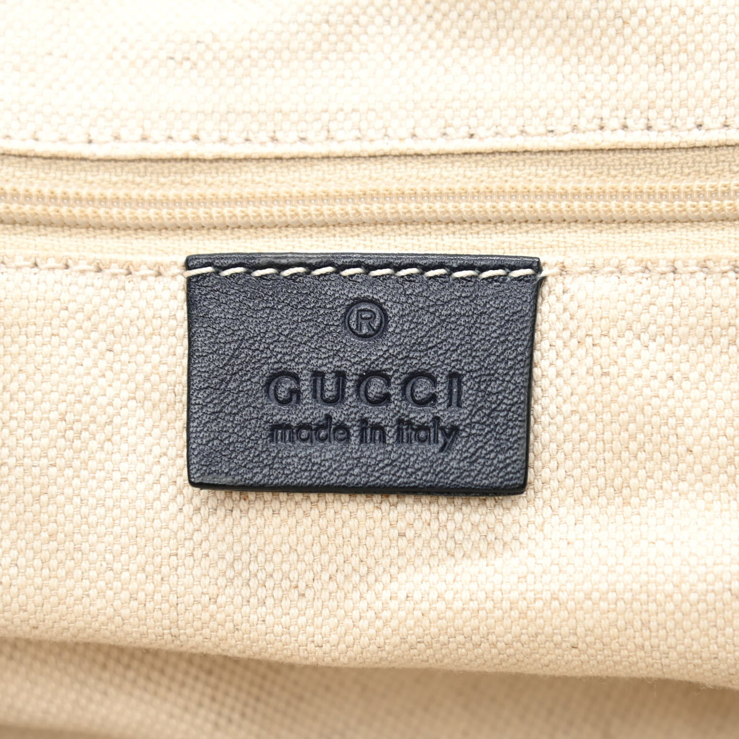 Gucci Guccissima Medium Sukey Tote Blue 6 of 9