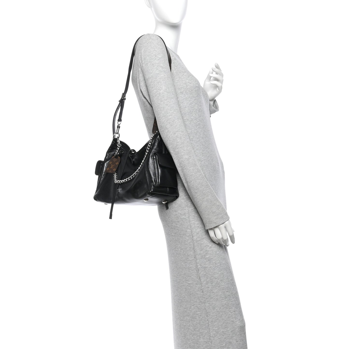 Lambskin CarryAll Cargo Vibe PM Black