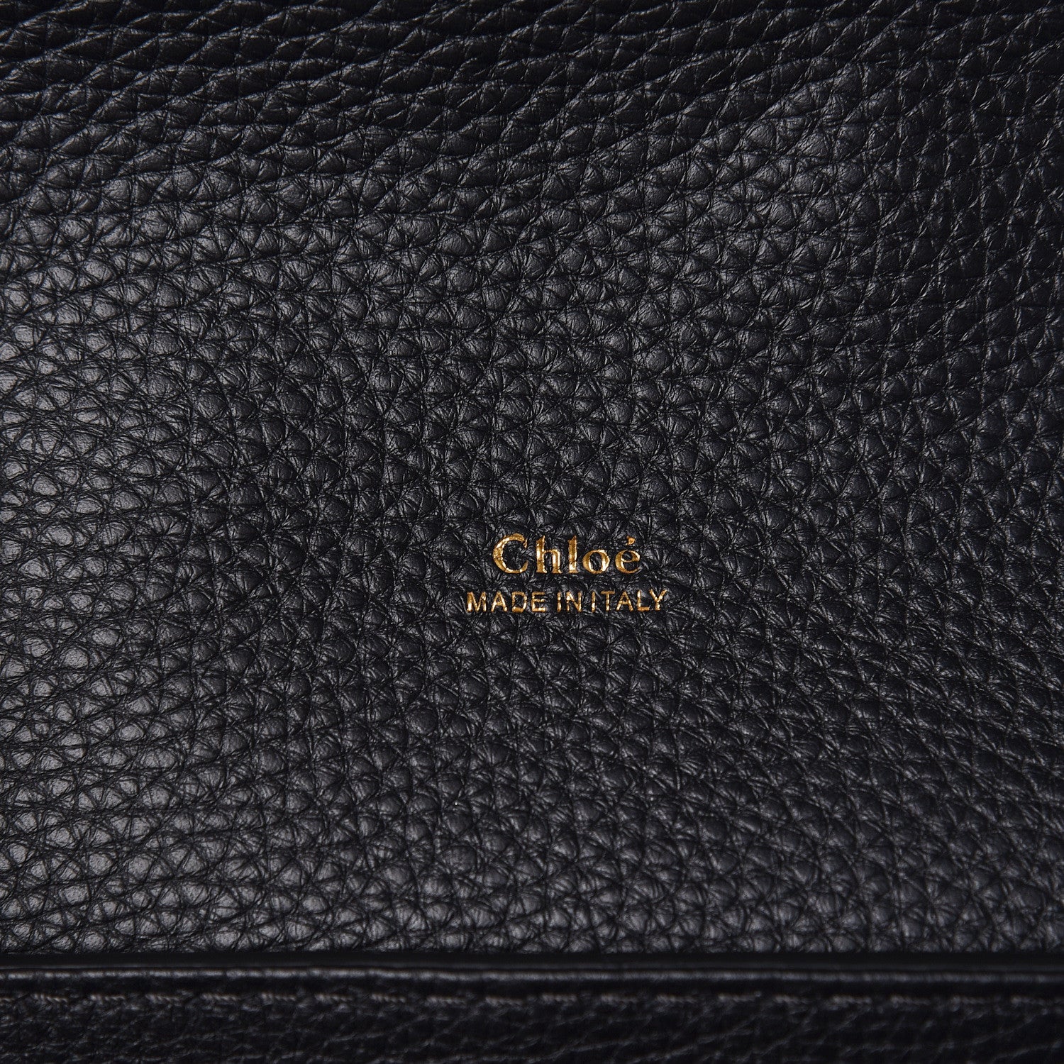 Chloe Grained Calfskin Medium Aby Day Shoulder Bag Black 8 of 9