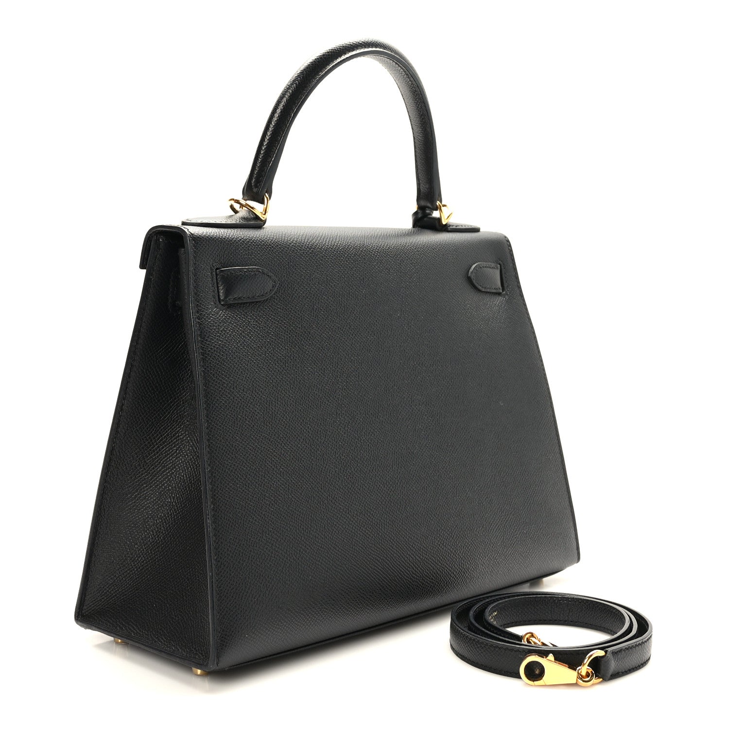 Hermes Epsom Kelly Sellier 28 Black 3 of 9