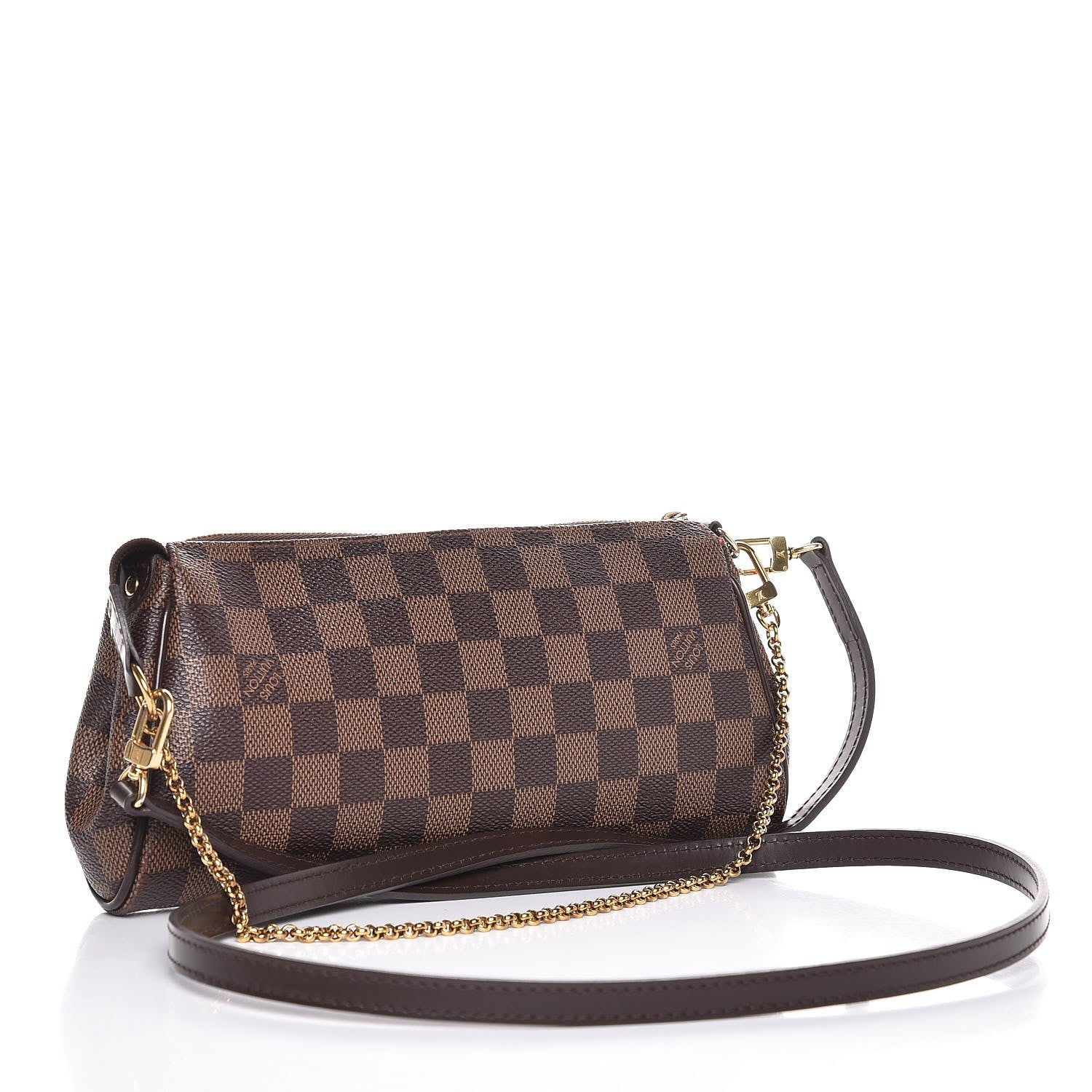 Louis Vuitton Damier Ebene Eva Clutch 3 of 7