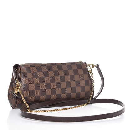 Louis Vuitton Damier Ebene Eva Clutch 3 of 7