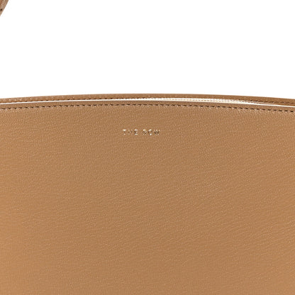 The Row Saddle Calfskin Dalia Baguette Shoulder Bag Warm Chestnut 7 of 9