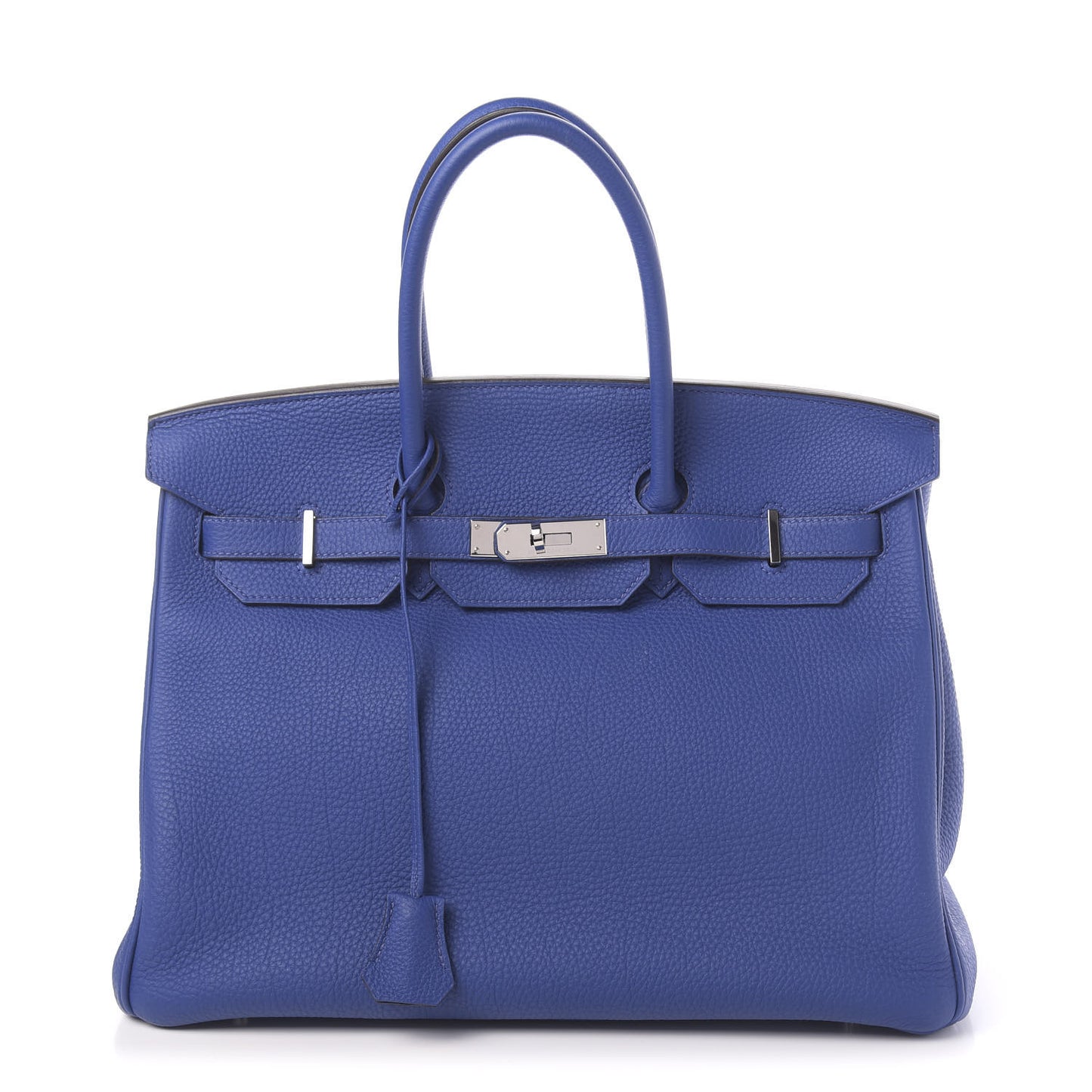 Togo Birkin 35 Bleu Electrique