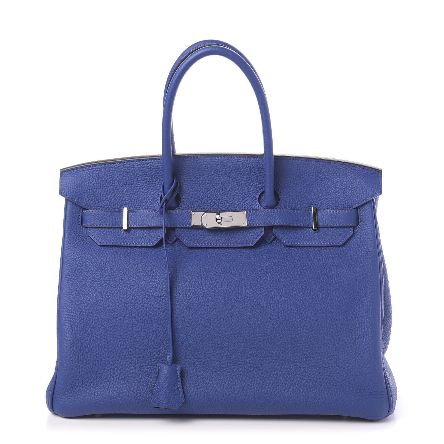 Hermes Togo Birkin 35 Bleu Electrique 1 of 11