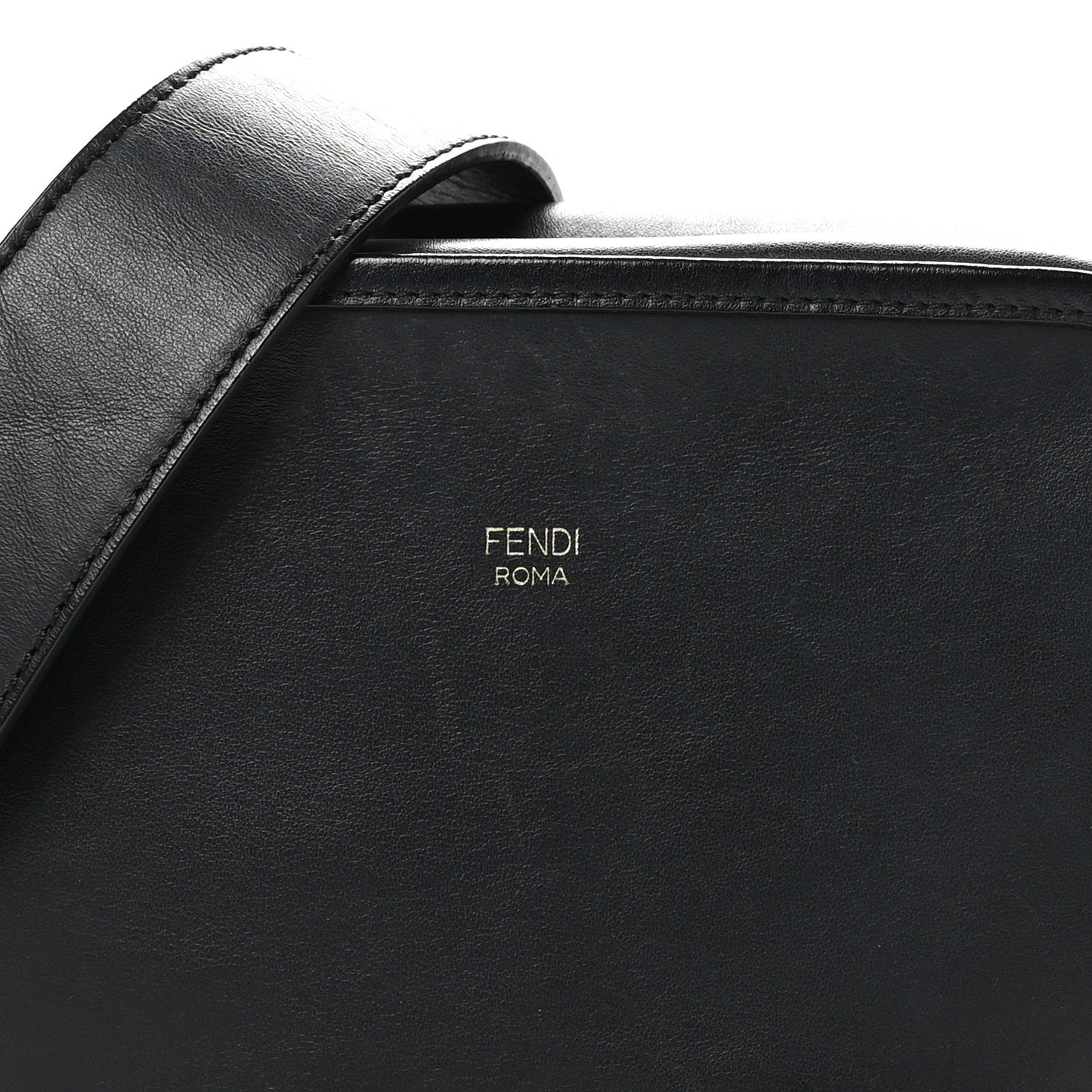 Vitello Century Opaco F is Fendi Camera Case Black
