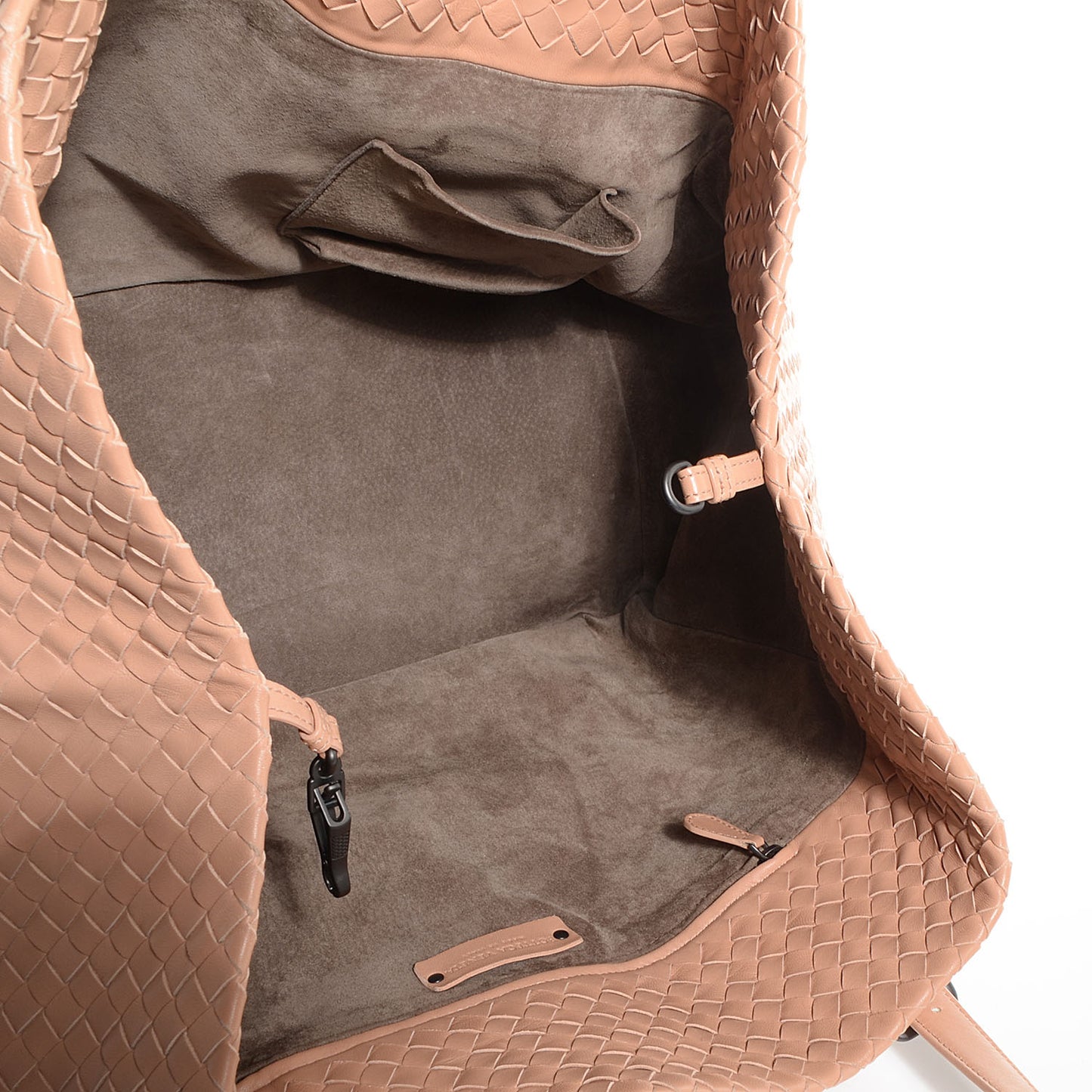 Nappa Intrecciato Seamless Large Tote Poussin