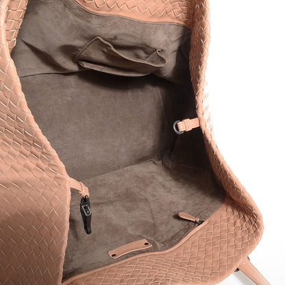 Bottega Veneta Nappa Intrecciato Seamless Large Tote Poussin 5 of 8