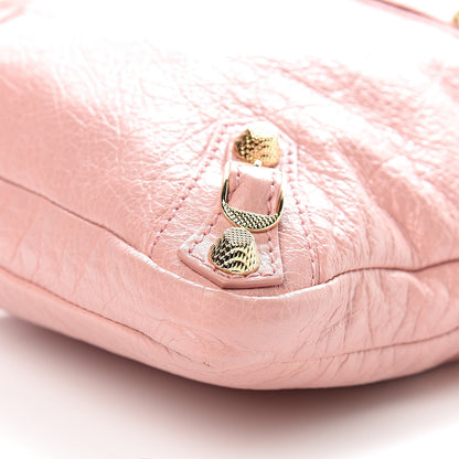 Balenciaga Agneau Giant 12 Gold Hardware Flat Crossbody Rose Peche 9 of 12