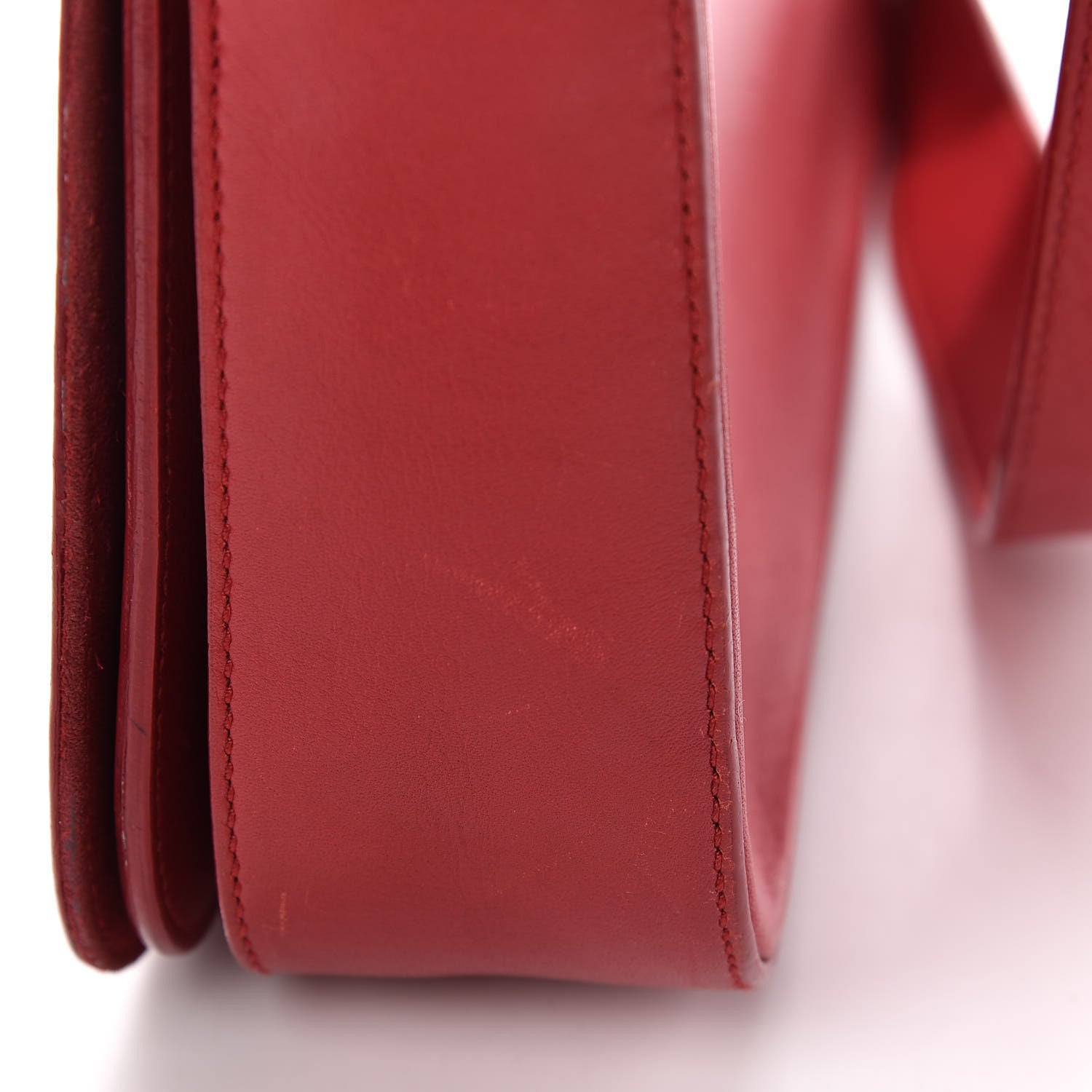Saint Laurent Calfskin Classic Y Satchel Red 25 of 25
