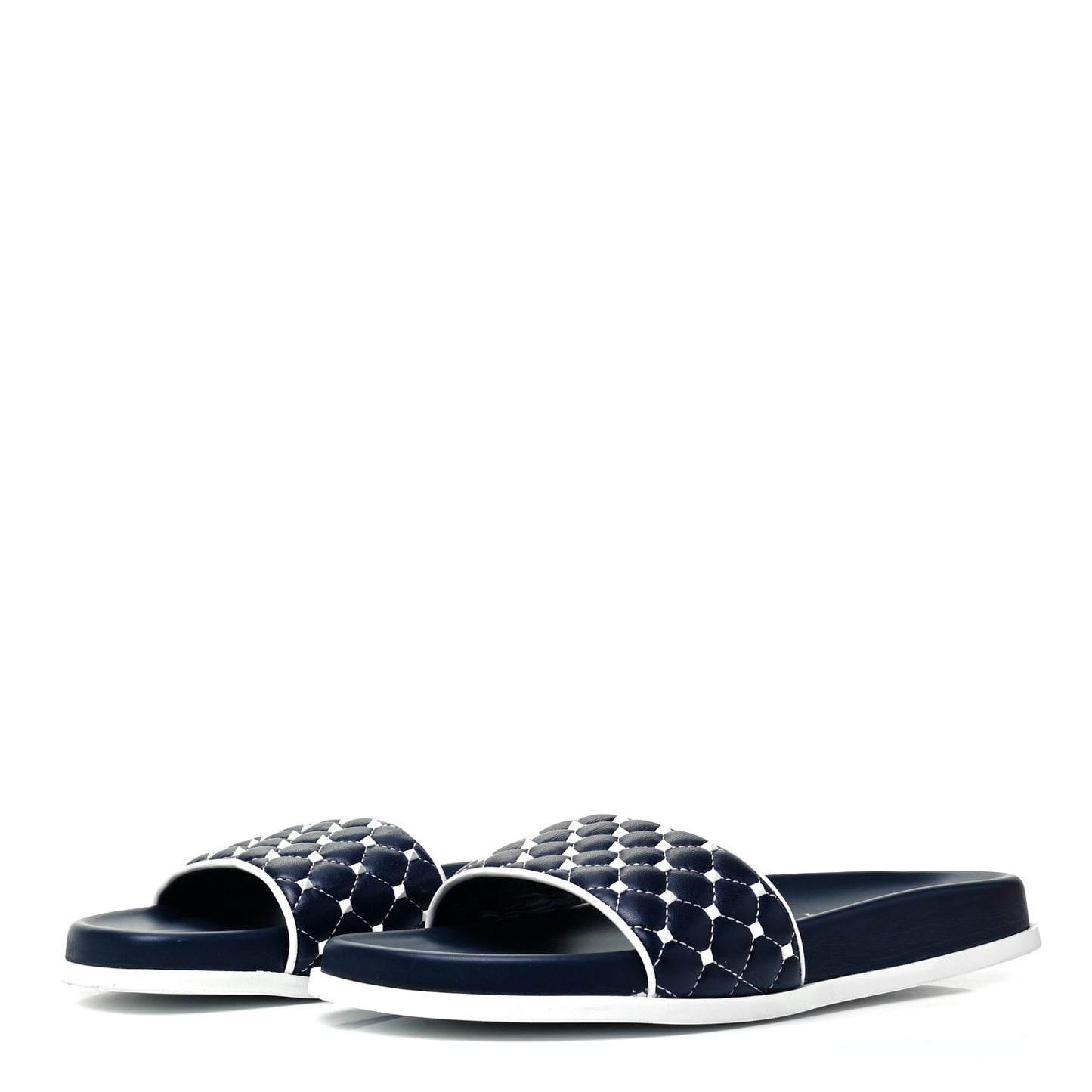 Nappa Free Rockstud Spike Pool Slide Sandals 39 Marine