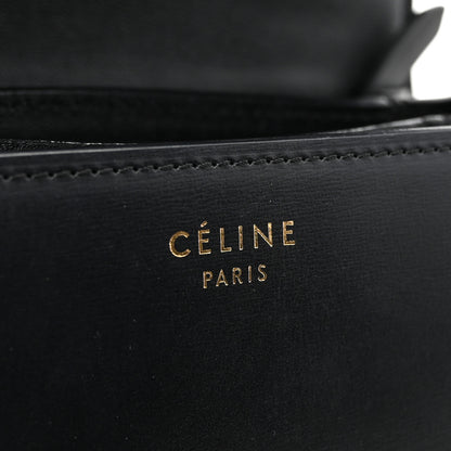 Celine Box Calfskin Small Classic Box Flap Bag Black 6 of 10