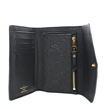 Louis Vuitton Empreinte Compact Curieuse Wallet Black 5 of 7