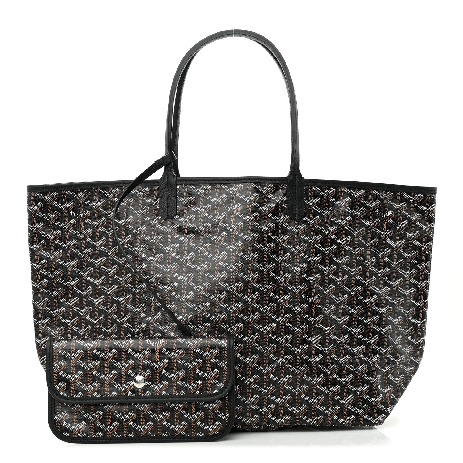 Goyard Goyardine Saint Louis PM Black 1 of 9