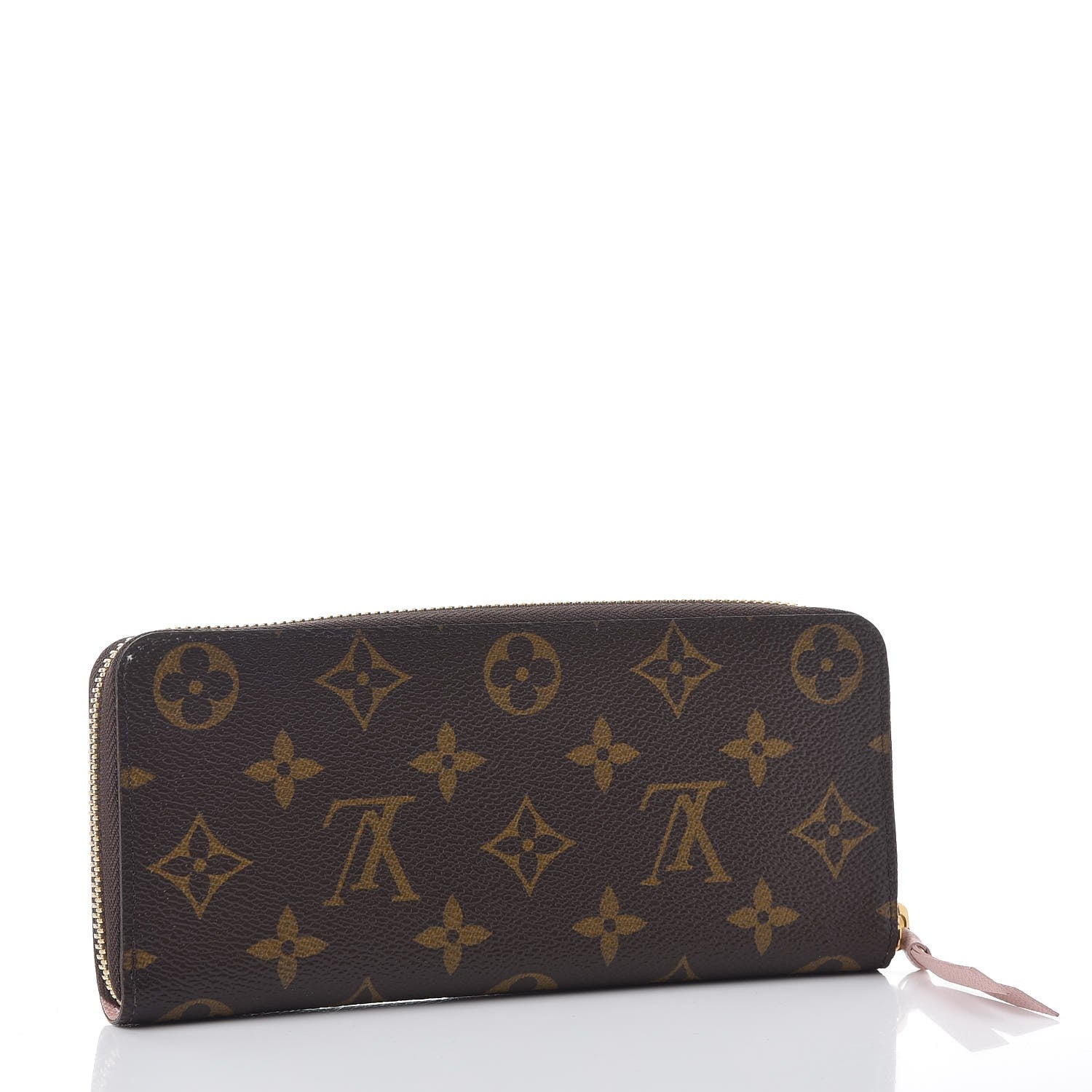 Louis Vuitton Monogram Clemence Wallet Rose Ballerine 3 of 8