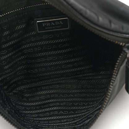 Prada Re-Nylon Saffiano Belt Bag Black 9 of 9