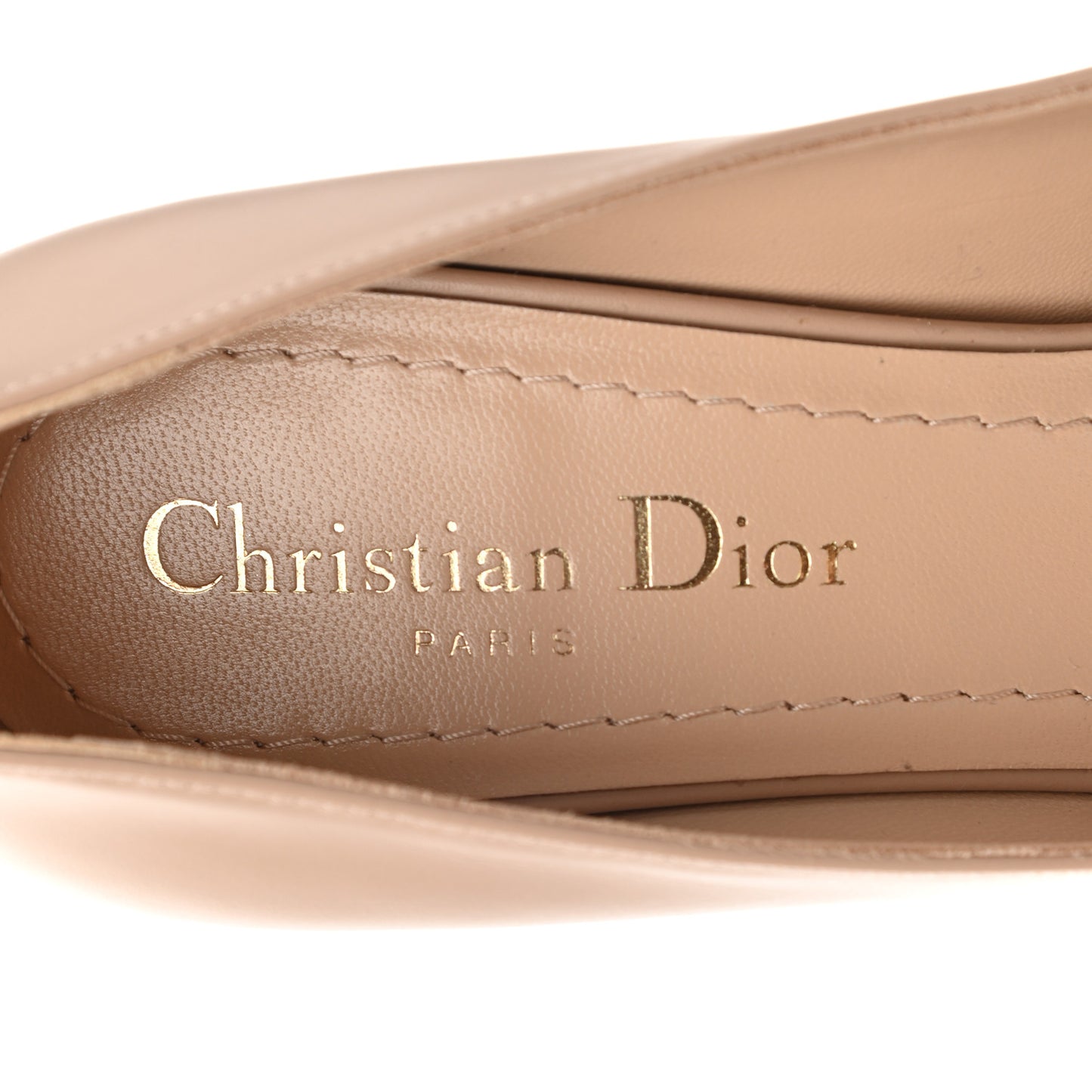 Soft Calfskin Dior Attract Pumps 36 .5 Nude