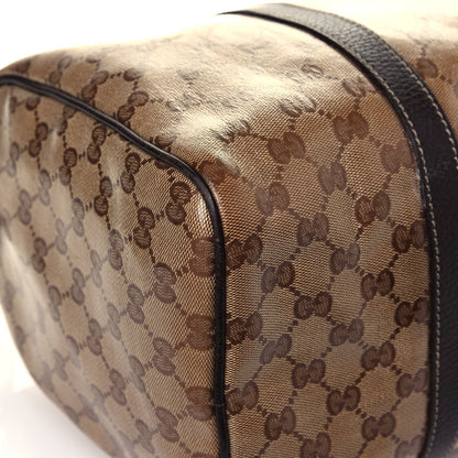 Gucci Crystal Monogram Medium Joy Boston Dark Brown 8 of 11