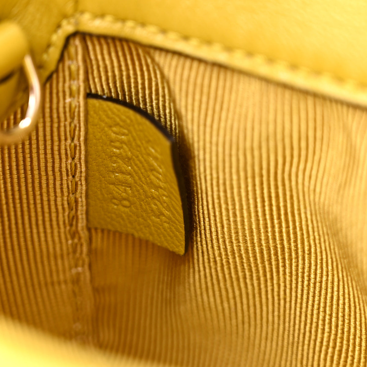 Lambskin Matelasse Mini GG Marmont Shoulder Bag Oil Yellow
