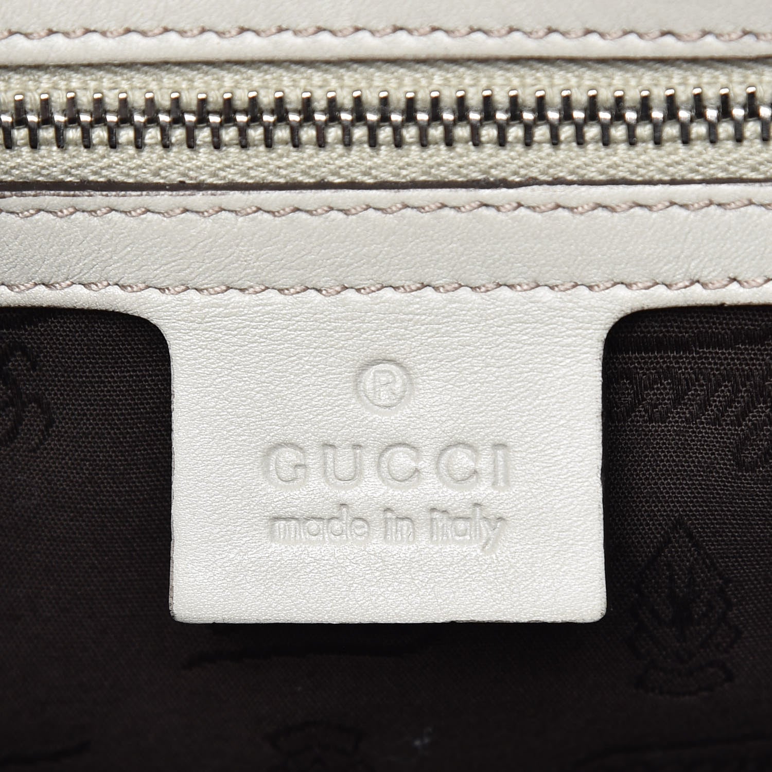Gucci Guccissima GG Twins Boston Off White 6 of 12