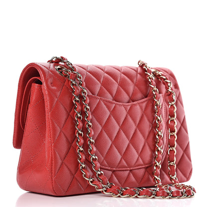 Chanel Caviar Quilted Medium Double Flap Red 4 of 11