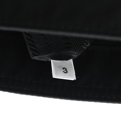 Prada Re-Nylon Saffiano Pocket Flat Messenger Bag Black 6 of 8