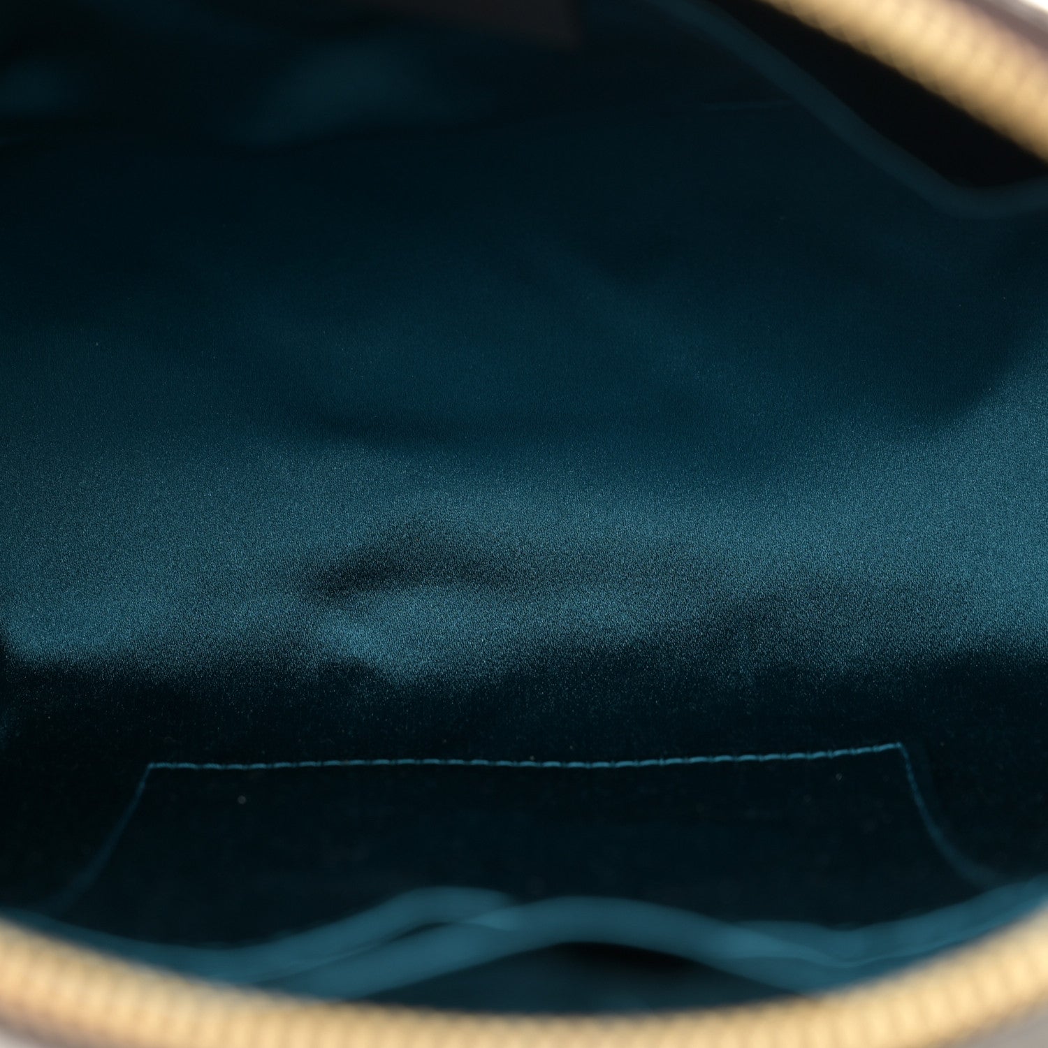 Gucci GG Supreme Monogram Textured Dollar Calfskin Web Small Ophidia Dome Shoulder Bag Beige Ebony New Acero 5 of 11