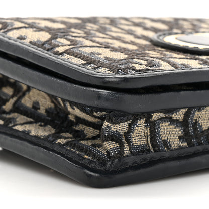 Christian Dior Oblique 30 Montaigne 2-In-1 Pouch Blue 8 of 14