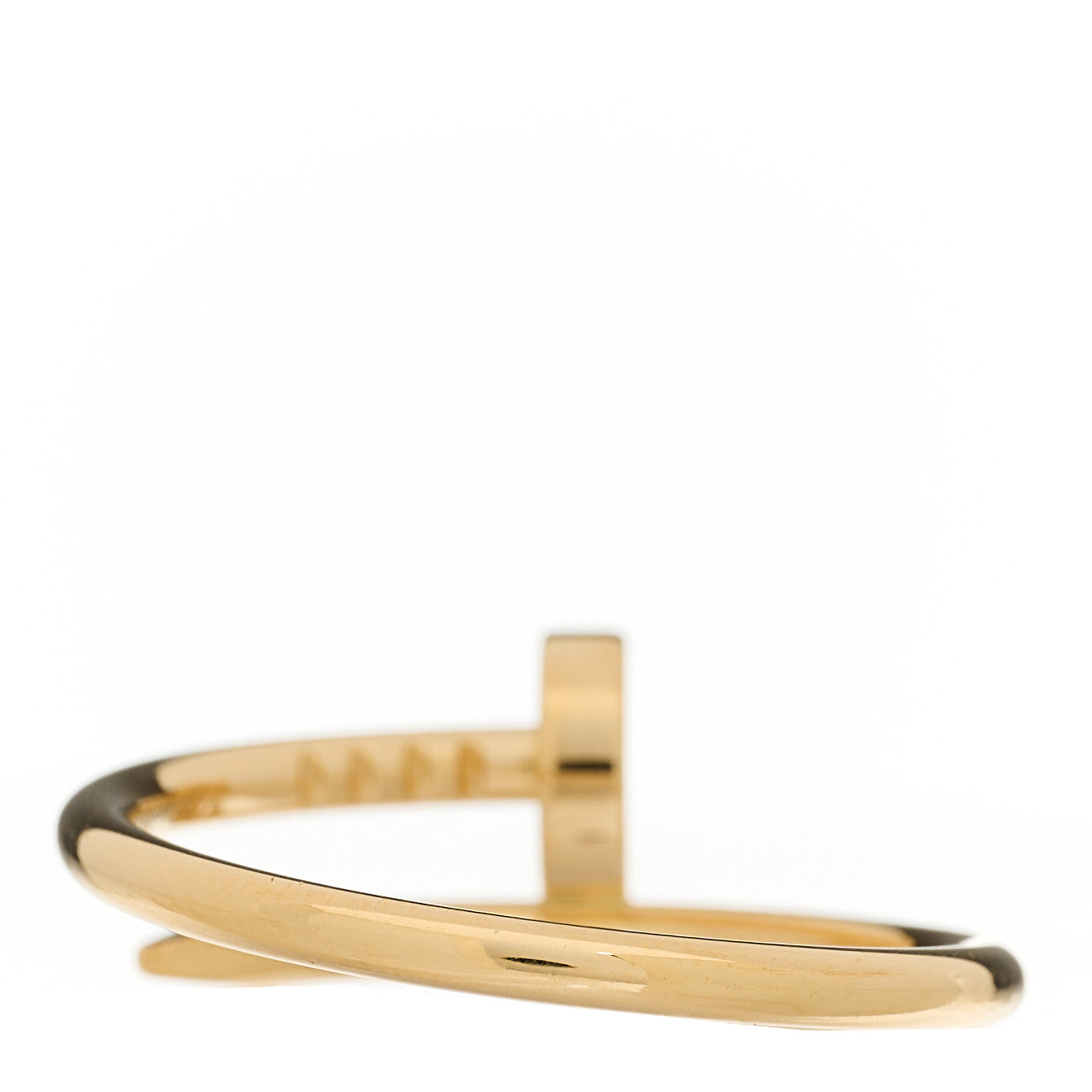 18K Yellow Gold Small Juste Un Clou Ring 53 6.5