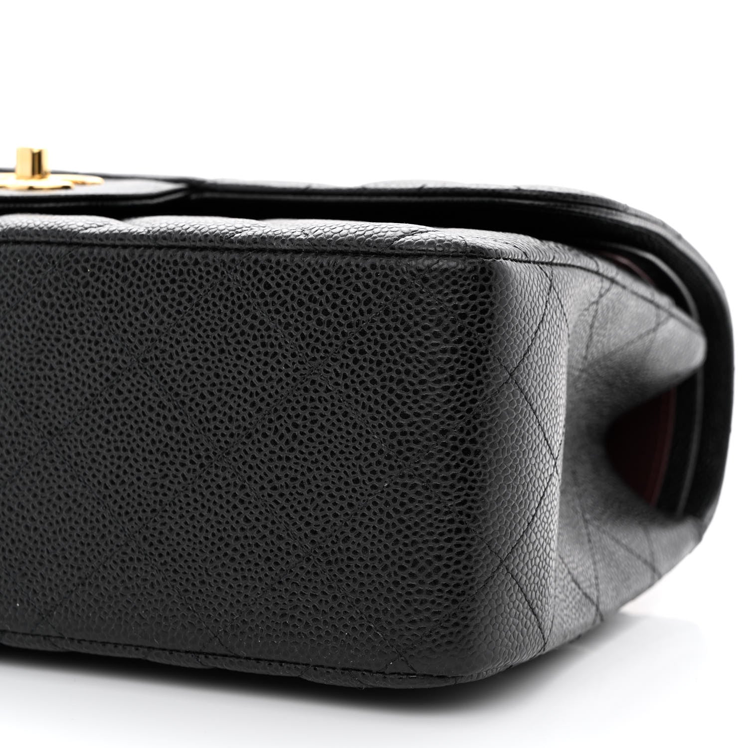 Chanel Caviar Quilted Jumbo Double Flap Black 10 of 11