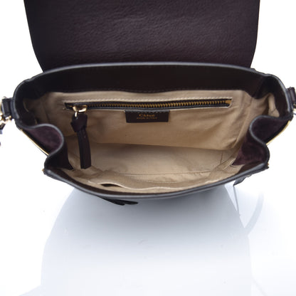 Chloe Suede Calfskin Small Faye Backpack Carbon Brown 5 of 12