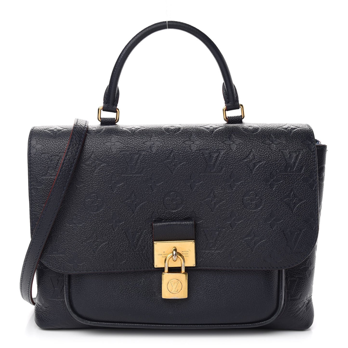 Empreinte Marignan Marine Rouge