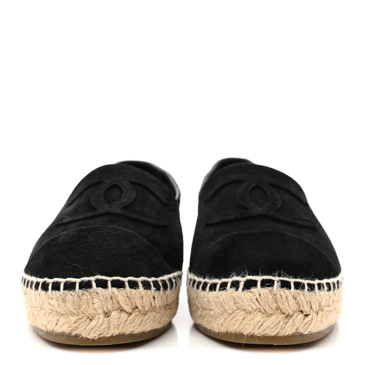 Suede CC Espadrilles 39 Black