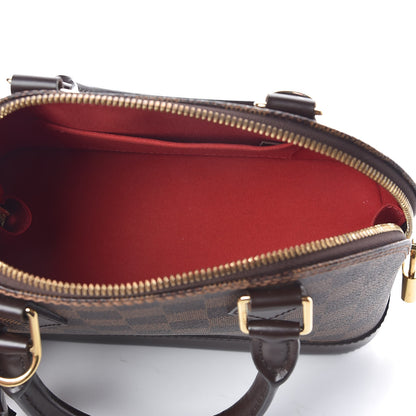 Louis Vuitton Damier Ebene Alma BB 6 of 9