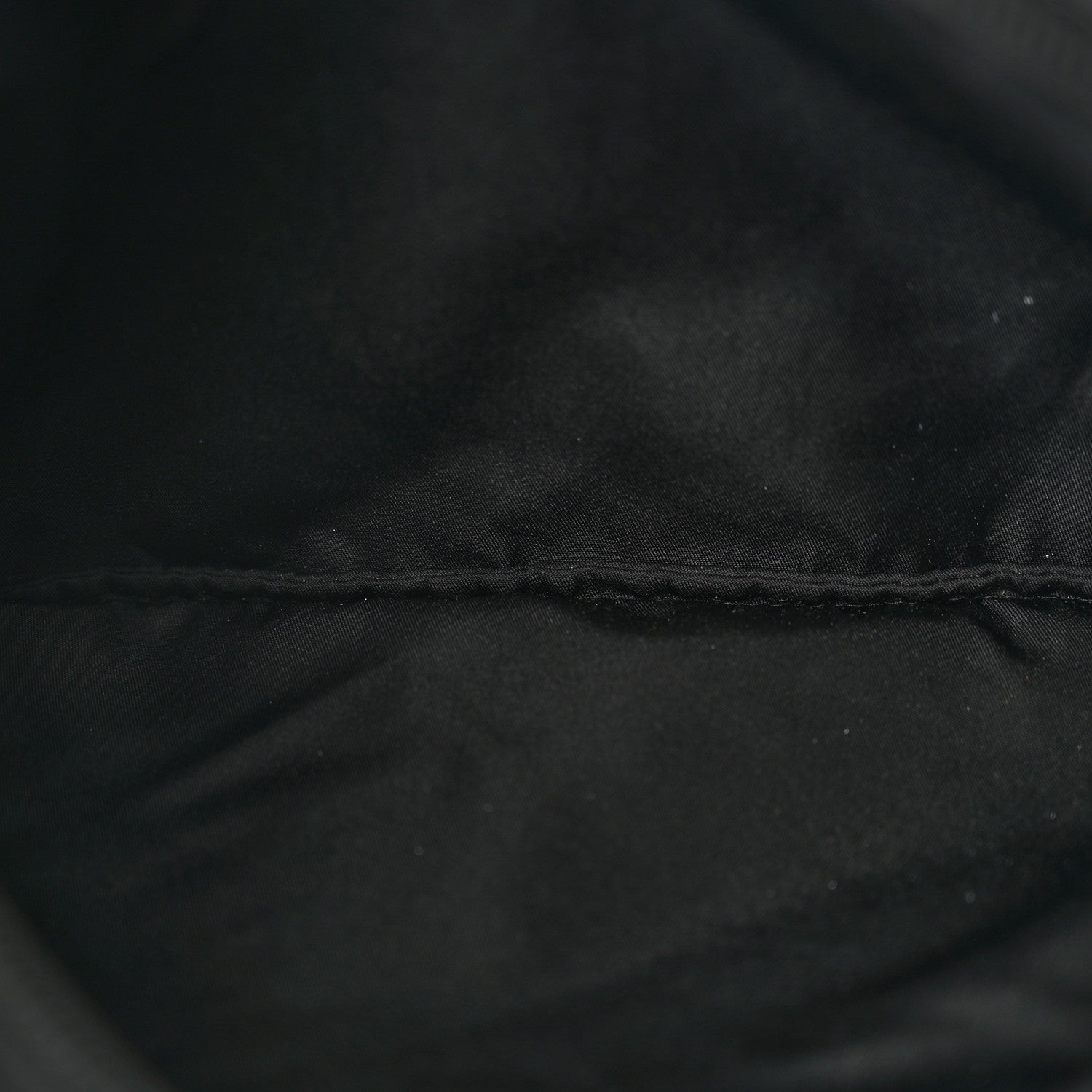 Prada Tessuto Nylon Saffiano Flat Messenger Bag Black 5 of 9