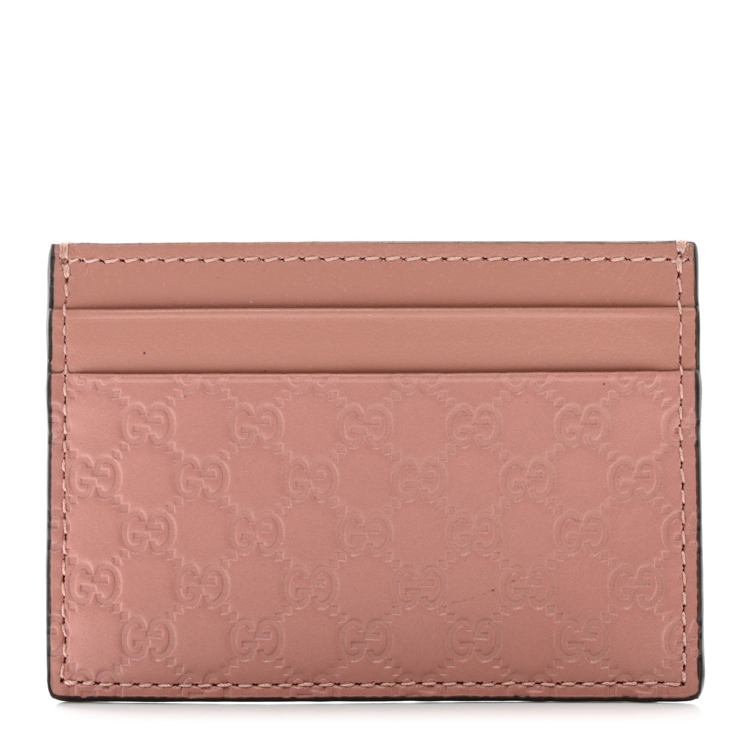 Gucci Microguccissima Card Holder Soft Pink 1 of 6